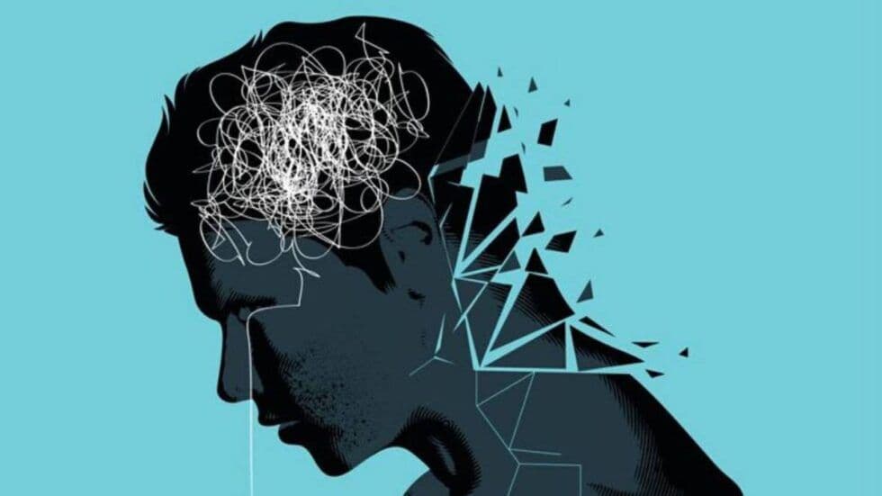 Síntomas de depresión - persona triste